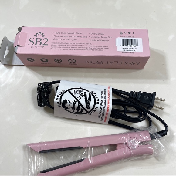 SB2 by sutra mini flat iron - Picture 1 of 3
